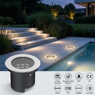 Đèn ngầm Led ngoài trời chống nước IP67